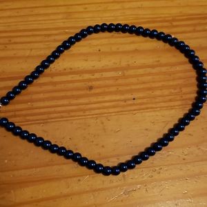 blue pearl necklace